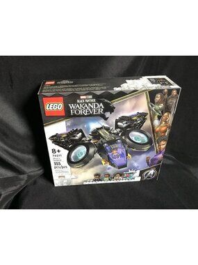 LEGO Marvel Black Panther: Wakanda Forever Shuri's Sunbird 76211 New 355pc